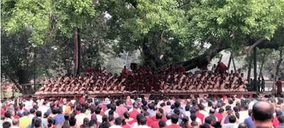 রমনা বটমূলে ছায়ানটের বর্ষবরণ শুরু