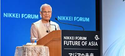 প্রধান উপদেষ্টা টোকিওতে নিক্কি ফোরামে বক্তব্য দিয়েছেন 