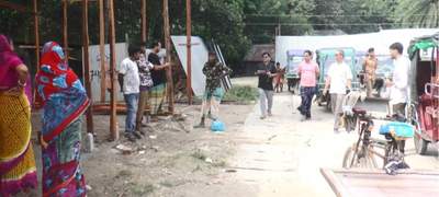 মাদারীপুরে সংখ্যালঘু বৃদ্ধার জমি দখলের অভিযোগ
