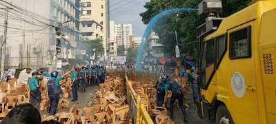 ঢাকার কাকরাইলে জাতীয় পার্টির কর্মী সমাবেশ পণ্ড