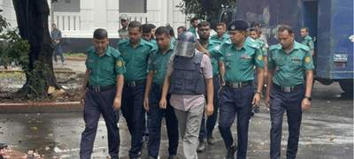 রাজসাক্ষী মামুনকে ট্রাইব্যুনালে আনা হয়েছে 