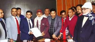 খালেদা জিয়ার আঙুলের ছাপ নিয়েই মনোনয়ন দাখিল বগুড়া-৭ আসনে