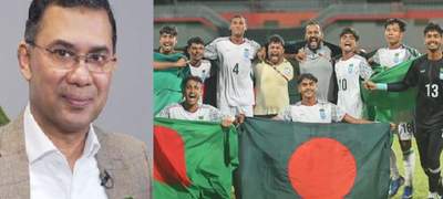 সাফ চ্যাম্পিয়ন ফুটবল দলকে অভিনন্দন জানিয়েছেন প্রধানমন্ত্রী
