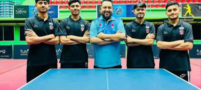 টেবিল টেনিস চ্যাম্পিয়নশিপে শ্রীলংকাকে হারিয়ে স্বর্ণ জিতলো বাংলাদেশ