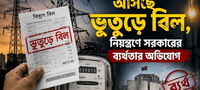 বিদ্যুৎ ব্যবহার না করলেও আসছে ভুতুড়ে বিল, নিয়ন্ত্রণে সরকারের ব্যর্থতার অভিযোগ