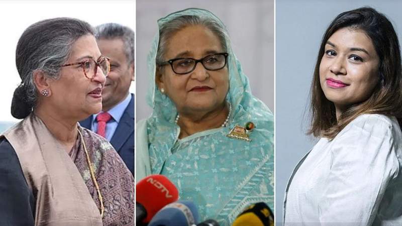 হাসিনা-রেহানা-টিউলিপের বিরুদ্ধে গ্রেফতারি পরোয়ানা
