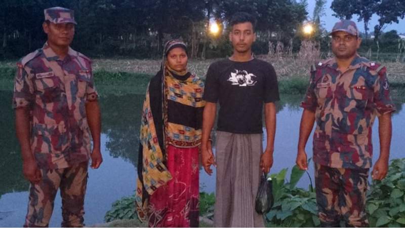 ঠাকুরগাঁও সীমান্তে ভারতীয় দম্পতিকে ফেরত পাঠালো বিজিবি 