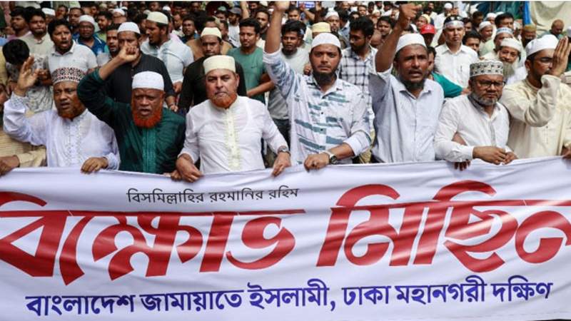 ‘সন্ত্রাসী-চাঁদাবাজদের কাছে দেশ ছেড়ে দেবে না’: জামায়াতে ইসলামী