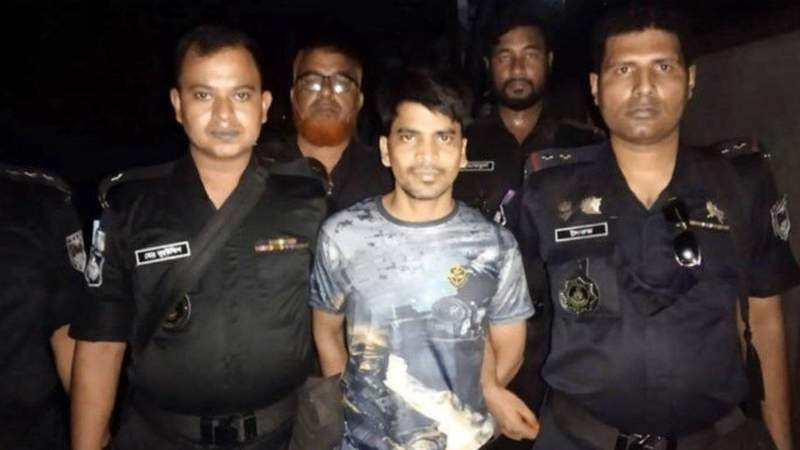 সোহাগ হত্যা মামলার অন্যতম আসামি নান্নু নারায়ণগঞ্জ থেকে গ্রেফতার