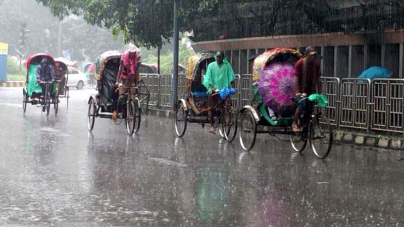 সারা দেশে বৃষ্টি, থাকবে আরও ৪-৫ দিন