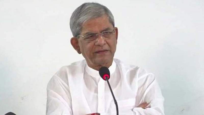 গাজা অভিমুখে আটক শহিদুল আলমের মুক্তির জন্য সরকারের হস্তক্ষেপ চাইলেন মির্জা ফখরুল