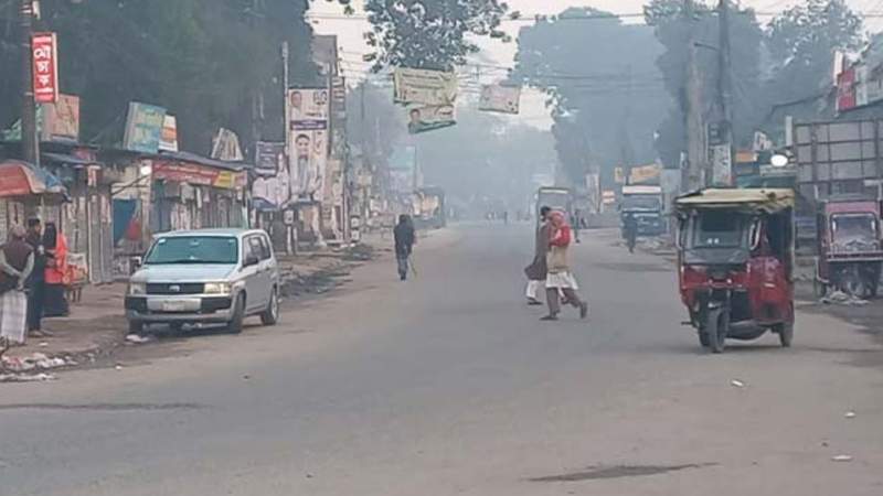 পঞ্চগড় জেলার তাপমাত্রা ১০ ডিগ্রির ঘরে নামলো