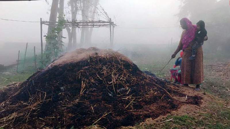 একটানা ৪ দিন ধরে পঞ্চগড়ের তাপমাত্রা ১০ ডিগ্রির ঘরে