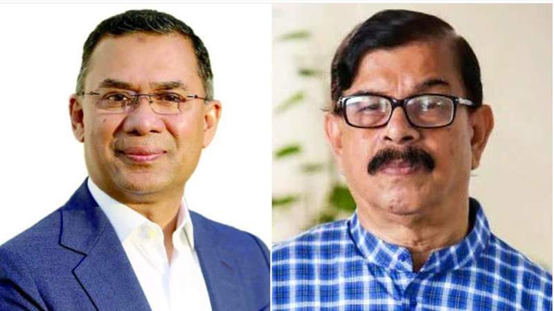 তারেক রহমানের সঙ্গে নাগরিক ঐক্যের সভাপতি মান্নার সাক্ষাৎ
