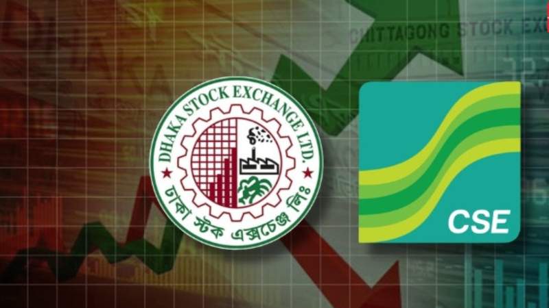 পুঁজিবাজারে সূচকের উত্থান-পতনে লেনদেন চলছে