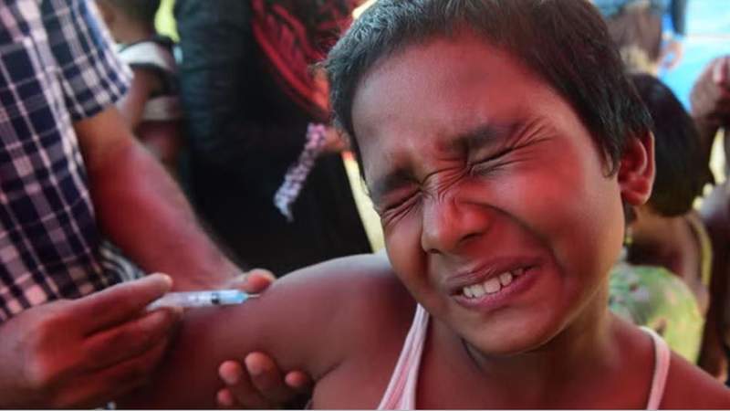 ইন্ডিপেন্ডেন্টের প্রতিবেদন: ২০ দিনে হাম সন্দেহে ৯৮ শিশুর মৃত্যু