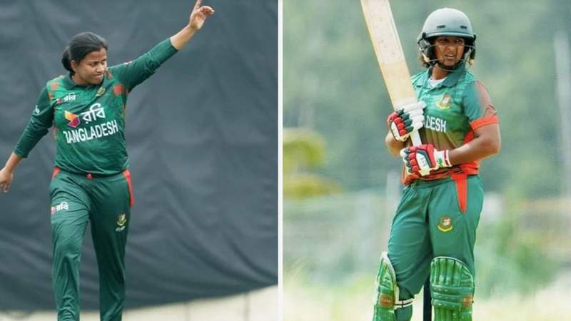 আইসিসির শাস্তি পেলেন দুই বাংলাদেশি নারী ক্রিকেটার