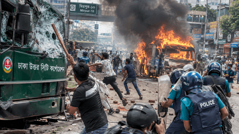 মিরপুরে হামলা, ভাঙচুর ও অগ্নিসংযোগের ঘটনায় ফ্যাসিজমের দোসরদের দায়ী করলেন ডিএনসিসি প্রশাসক
